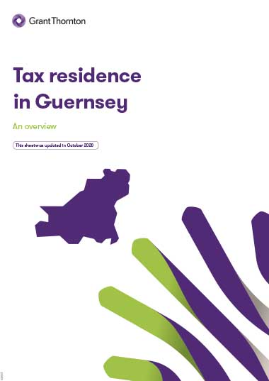 Guernsey Tax Residence
