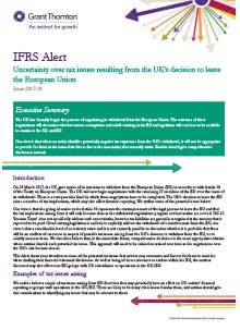 IFRS Alert