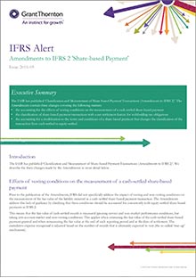 Amendments to IFRS 2