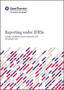 Example of financial statements