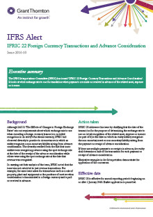 Foreign currency transactions