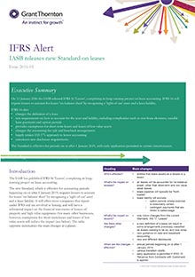 IFRS Alert - IASB