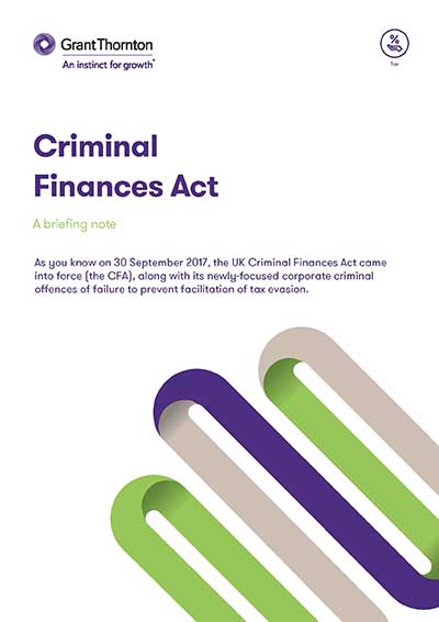 Criminal Finances Act